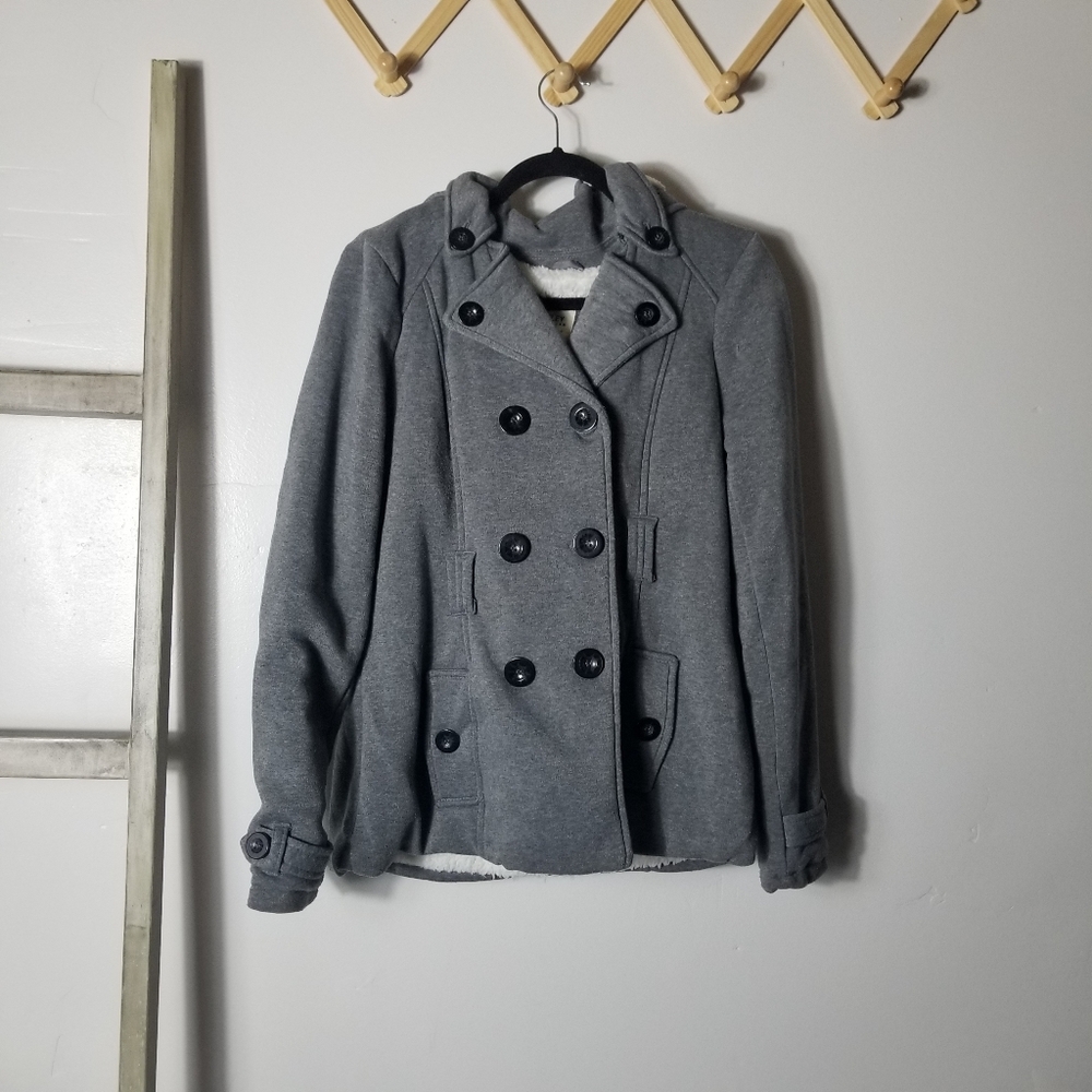 ASHLEY BY 26 INTERNATIONAL OUTERWEAR PEACOAT SIZE LARGE (SEE ALL PHOTOS)